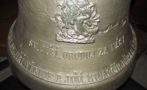 očištěný zvon sv. Jiří - umíráček 1929 vyroben v Brně